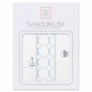 Набор тонких пеленок 3шт. SwaddleDesigns голубой